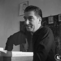 Profesor Dušan Pirjavec Ahac, okoli leta 1964. Foto: Edi Šelhaus, hrani: Muzej novejše zgodovine Slovenije.