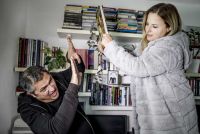 Dušan Čater in Irena Svetek
Fotografija: Ana Kovač