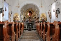 Cerkev svetega Benedikta v Zgornjih Stranjah.